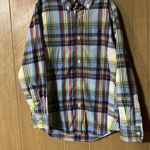 Ralph Lauren Shirt Boys size 6 Blue Plaid Casual Button Down Preppy Academia